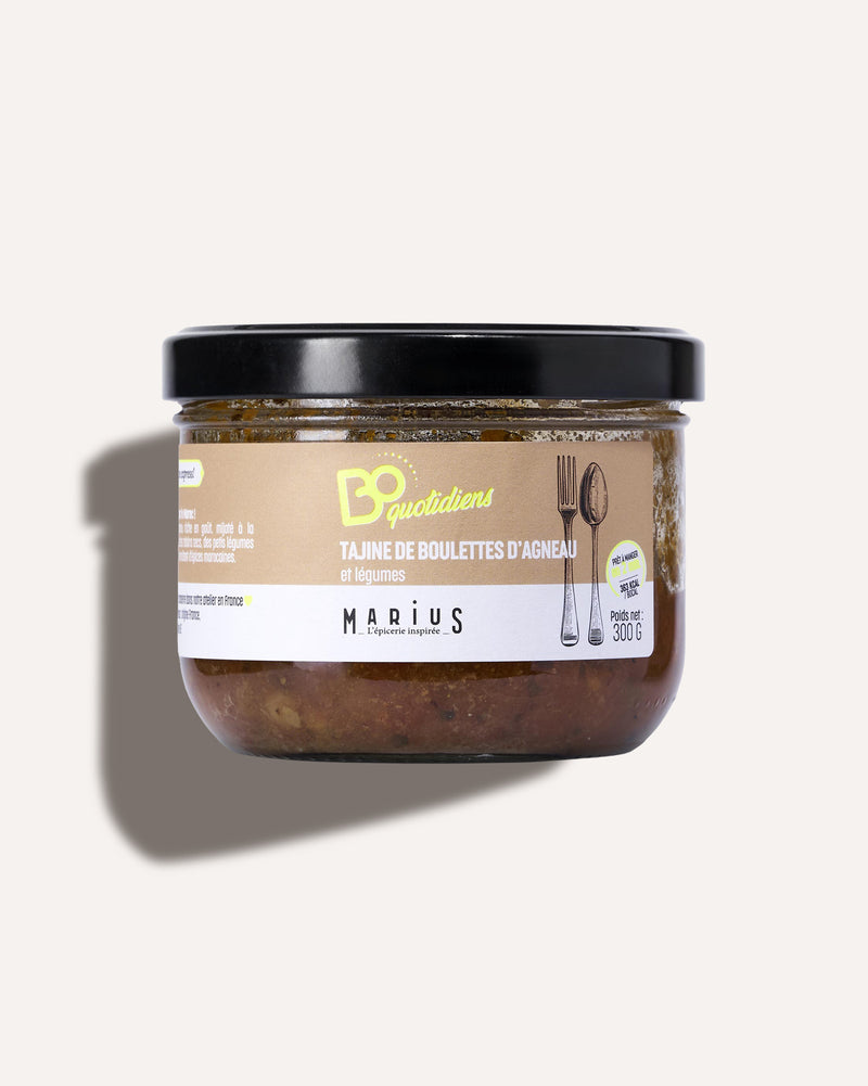 Tajine de Boulettes d’Agneau et Légumes
