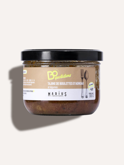 Tajine de Boulettes d’Agneau et Légumes