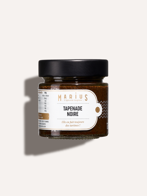Tapenade noire 100g MARiUS 