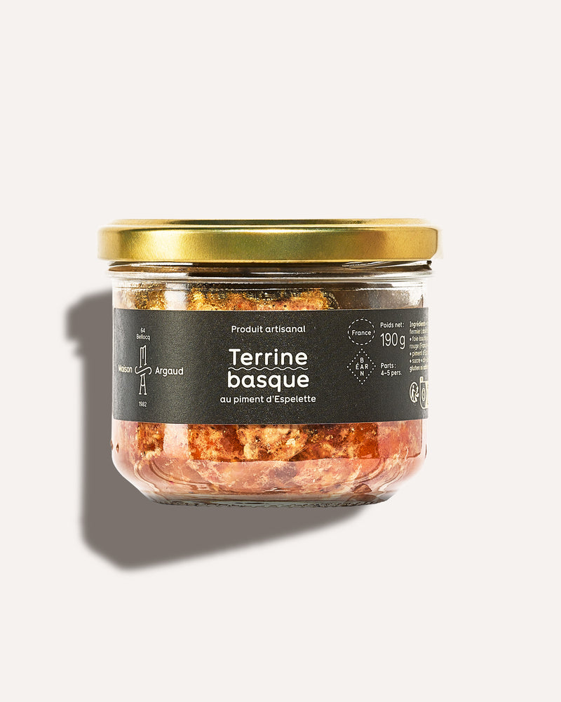 Terrine Basque au piment d’Espelette - Maison Argaud