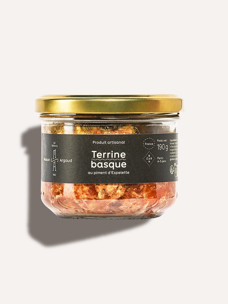 Terrine Basque au piment d’Espelette - Maison Argaud