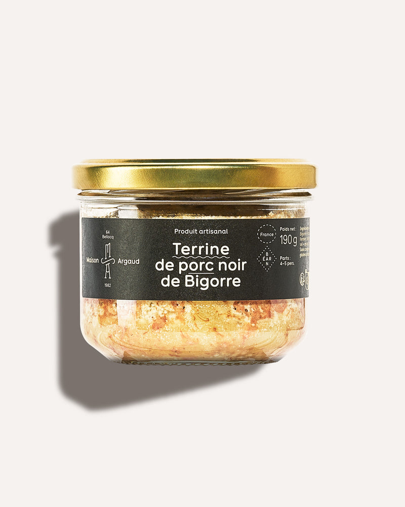 Terrine de porc noir de Bigorre - Maison Argaud