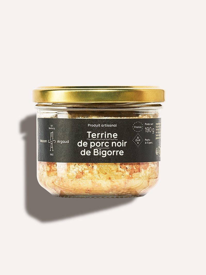 Terrine de porc noir de Bigorre - Maison Argaud