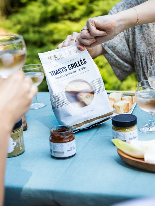 Toasts grillés MARiUS