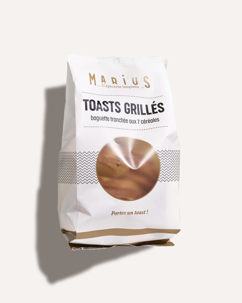 Toasts grillés MARiUS