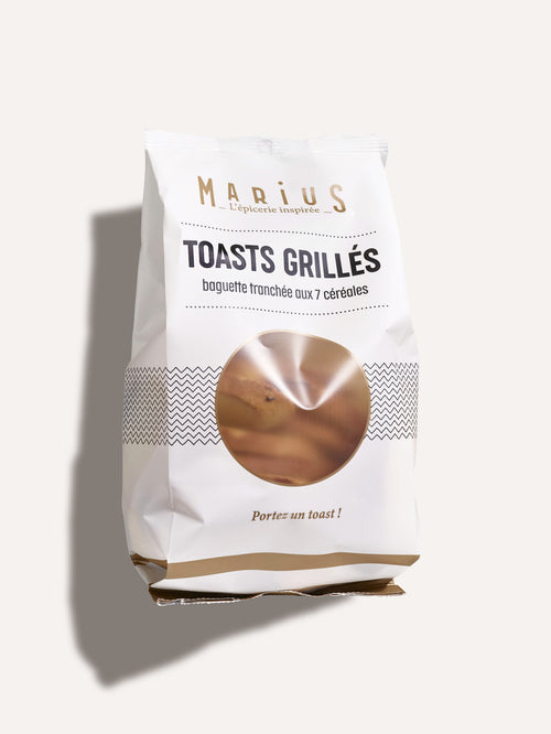 Toasts grillés MARiUS