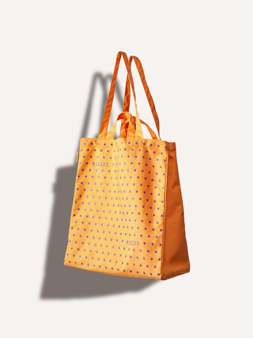 Tote bag coton MARiUS orange